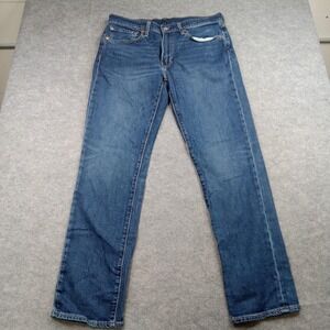 Levis 511 Jeans Mens 34x32 Blue Slim Fit‎ Stretch Denim Levi's Premium Mid Rise